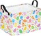 Easter Storage Basket 14.9×10.2×9.8 in – Foldable bunny organizer with waterproof lining, perfect for toys or holiday gifts.